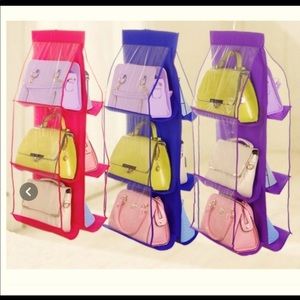 Double sided transparent Organizer